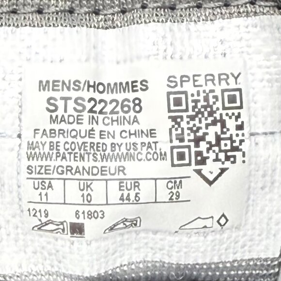 Sperry Mens Flex Deck CVO Ultralite Gray Mesh Water Shoes Quick Dry Sneaker 11 - Picture 9 of 10